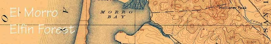 A slice 1897 USGS Map of Morro Bay